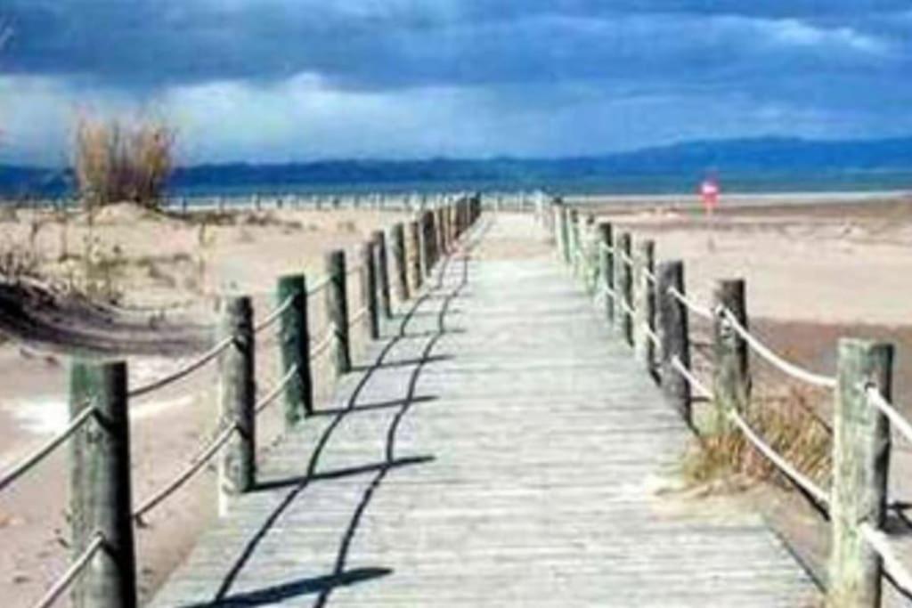 Rincon Del Delta, Apartamento En El Delta Del Ebro, Playa Trabucador Amposta, Tarragona L'Eucaliptus Exteriör bild
